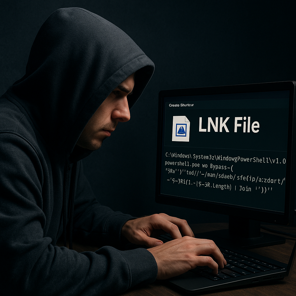 How Shortcut Files (.LNK) used to Deliver Ransomware